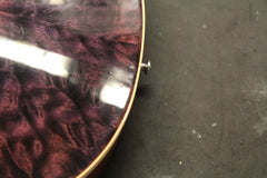 2011 Gibson Les Paul Standard Premium Plus Regal Purple Quilt Top -AAA TOP-