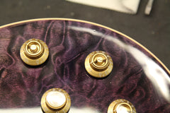 2011 Gibson Les Paul Standard Premium Plus Regal Purple Quilt Top -AAA TOP-