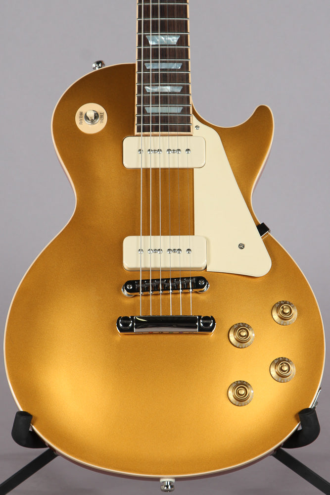 2015 Gibson Les Paul Less Plus Goldtop P-90 Pickups