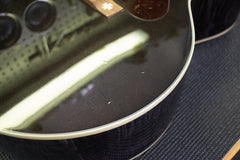 2016 Gibson Limited Edition J-185 Trans Black Acoustic Electric