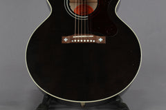 2016 Gibson Limited Edition J-185 Trans Black Acoustic Electric
