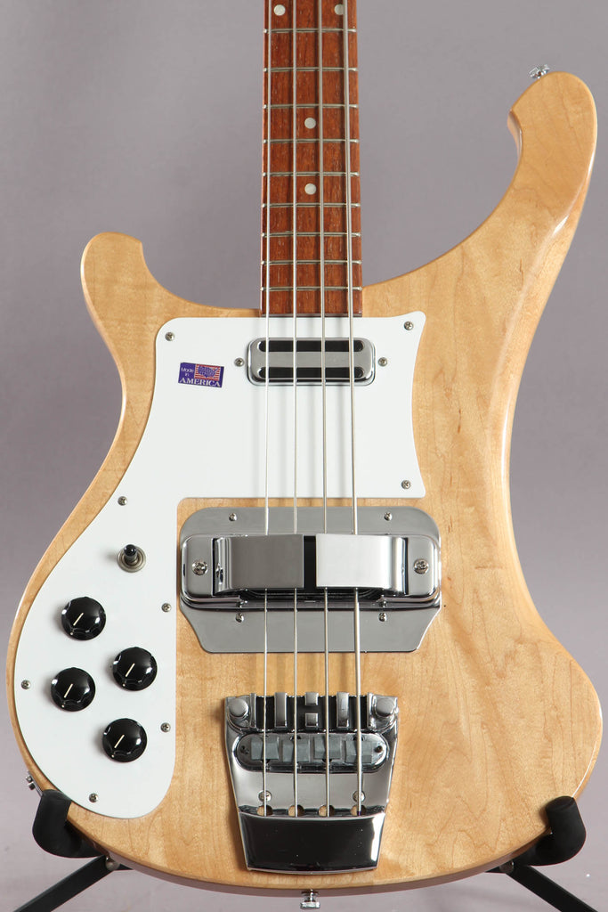 2001 Left-handed Rickenbacker 4001v63 Maplglo Bass Guitar