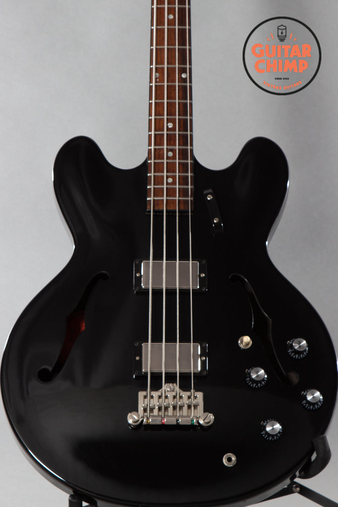 2013 Gibson Memphis ES-335 Bass Black