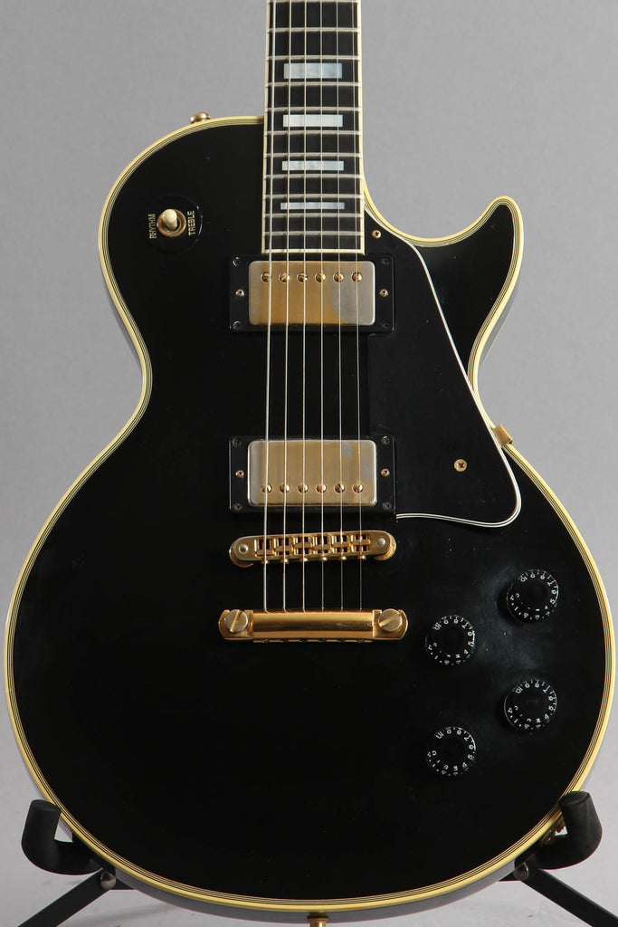 1985 Gibson Les Paul Custom Ebony Black