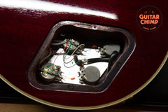 2002 Gibson Les Paul Custom Wine Red