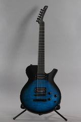2005 Parker Fly Mojo Flame Single Cut Trans Blue Burst