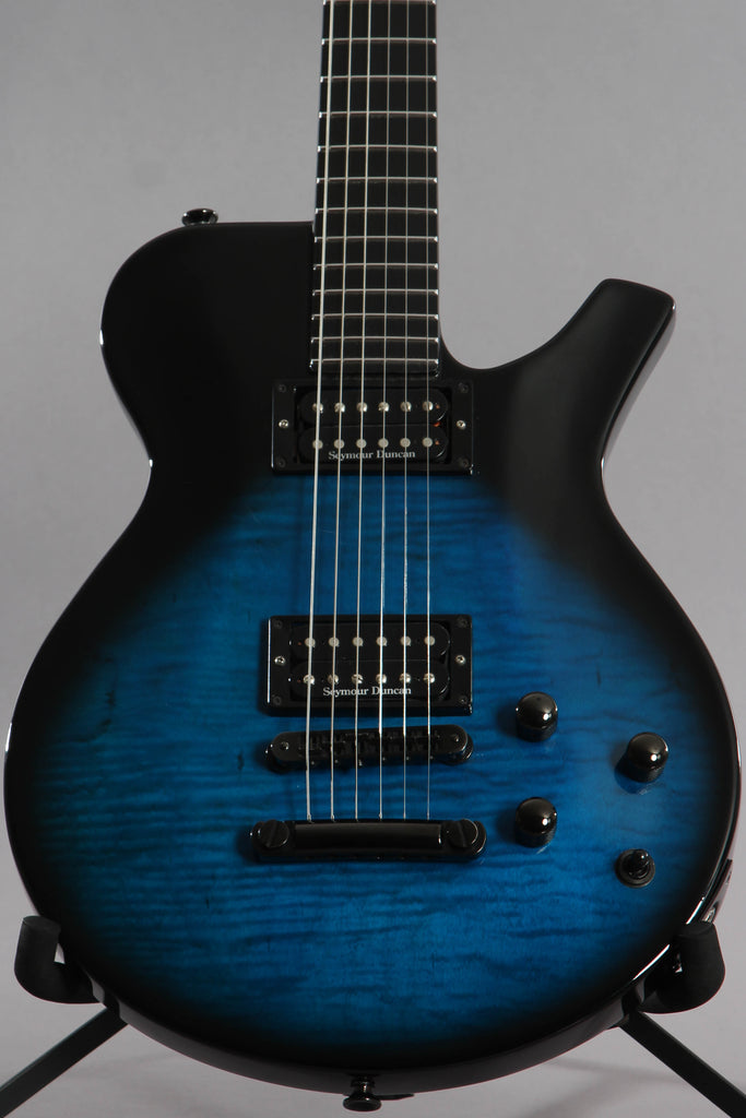 2005 Parker Fly Mojo Flame Single Cut Trans Blue Burst