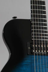 2005 Parker Fly Mojo Flame Single Cut Trans Blue Burst