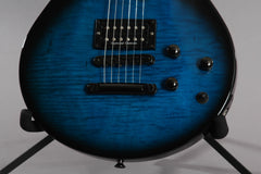 2005 Parker Fly Mojo Flame Single Cut Trans Blue Burst