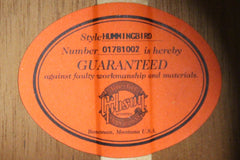 2001 Gibson Hummingbird Acoustic Guitar