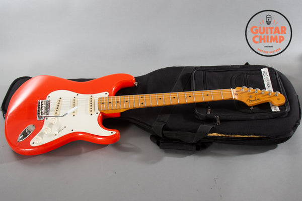 1983 Fender Japan '57 Reissue Stratocaster JV ST57-85 Fiesta Red