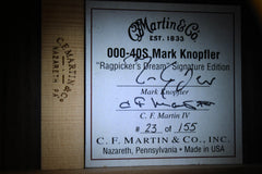 2006 Martin 000-40S Mark Knopfler "Ragpicker's Dream" Signature Acoustic Guitar #23 of 155
