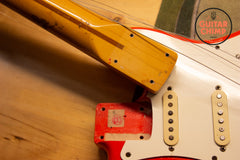 1983 Fender Japan ’57 Reissue Stratocaster JV ST57-85 Fiesta Red