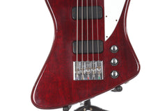 2006 Gibson Thunderbird Studio 5 String Bass Wine Red