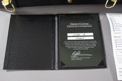 2010 Gibson Custom Shop Les Paul Custom '57 Historic 3 Pick-up Black Beauty