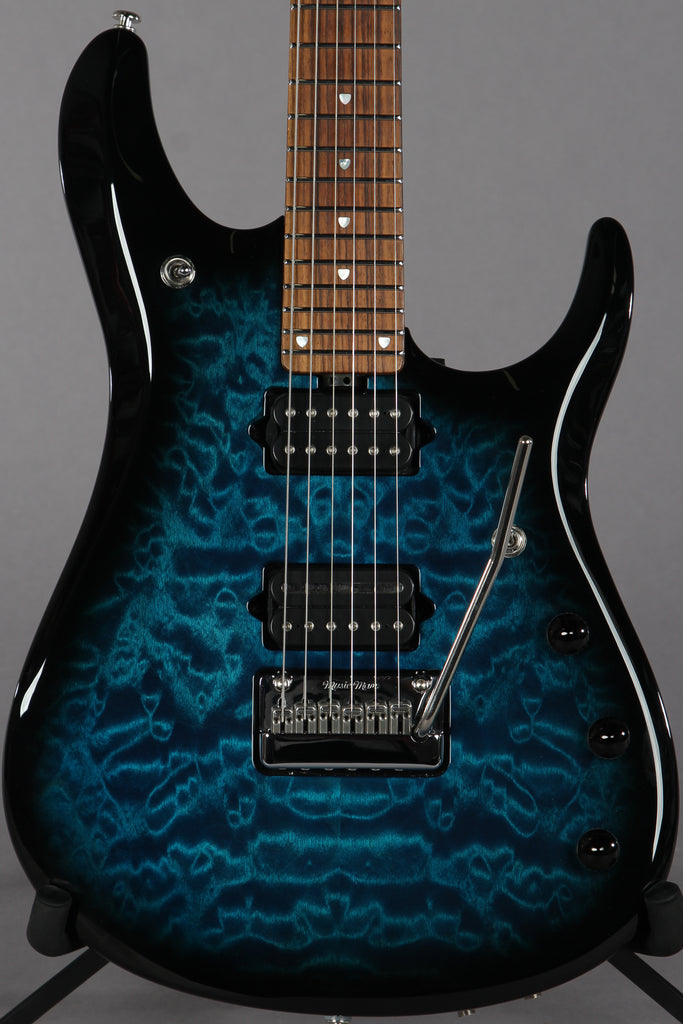 Ernie Ball Music Man Family Reserve John Petrucci JP6 BFR Bahama Blue Burst -ROSEWOOD NECK-