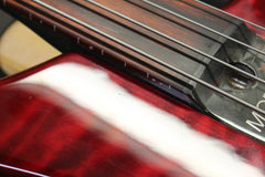 1998 Modulus Quantum Q4 4 String Fretless Bass Guitar