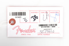 2013 Fender Artist Series John Mayer Stratocaster Sunburst