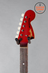 2007 Fender Japan Mustang Competition MG73 Old Candy Apple Red with Matching Headstock
