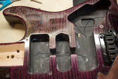 2016 Tom Anderson Drop Top Classic Hollow Sparkle Plum