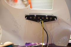 2005 Tom Anderson Hollow T Classic Contoured Translucent Purple Burst with Binding