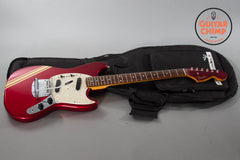 2007 Fender Japan Mustang Competition MG73 Old Candy Apple Red with Matching Headstock