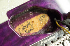 2005 Tom Anderson Hollow T Classic Contoured Translucent Purple Burst with Binding