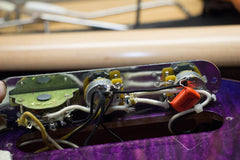 2005 Tom Anderson Hollow T Classic Contoured Translucent Purple Burst with Binding