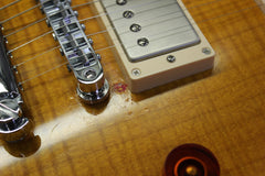 1998 Gibson Les Paul Standard Double Cutaway Amber Flame Top