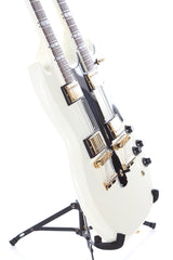 2001 Gibson EDS-1275 SG Double Neck Electric Guitar Alpine White