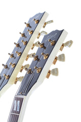 2001 Gibson EDS-1275 SG Double Neck Electric Guitar Alpine White