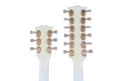 2001 Gibson EDS-1275 SG Double Neck Electric Guitar Alpine White