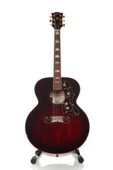 2007 Gibson Custom Shop SJ-200 Blood Shot Oxblood Acoustic Electric Guitar