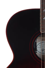 2007 Gibson Custom Shop SJ-200 Blood Shot Oxblood Acoustic Electric Guitar