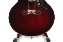 2007 Gibson Custom Shop SJ-200 Blood Shot Oxblood Acoustic Electric Guitar