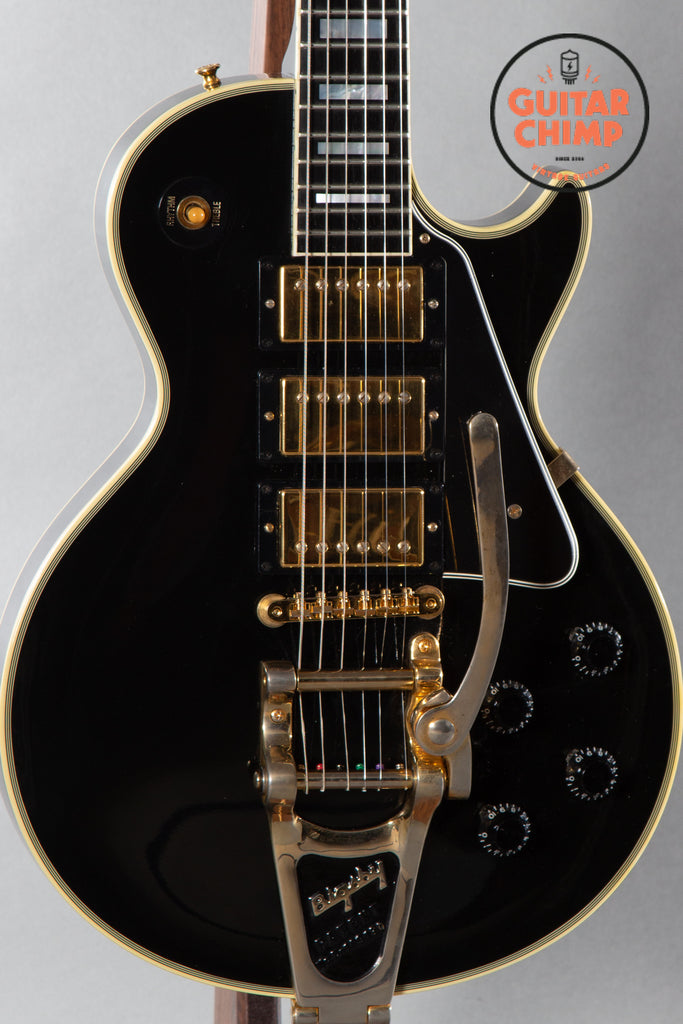 2005 Gibson Custom Shop Les Paul Custom '57 Historic 3-Pickup Black Beauty W/Bigsby