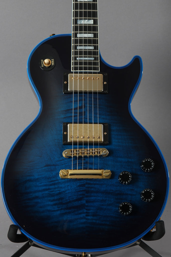 2016 Gibson Custom Shop Les Paul Custom F Blue Widow