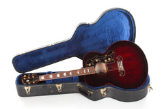 2007 Gibson Custom Shop SJ-200 Blood Shot Oxblood Acoustic Electric Guitar