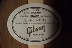 2010 Gibson J-160E John Lennon Acoustic Electric Guitar