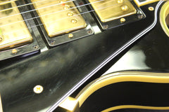 1989 Gibson Les Paul Custom 35th Anniversary Black Beauty 3 Pickup Electric Guitar