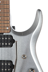 2014 Ernie Ball Music Man Family Reserve John Petrucci BFR 7 String JP13 Platinum Silver -SUPER CLEAN-