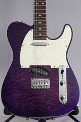2005 Tom Anderson Hollow T Classic Contoured Translucent Purple Burst with Binding