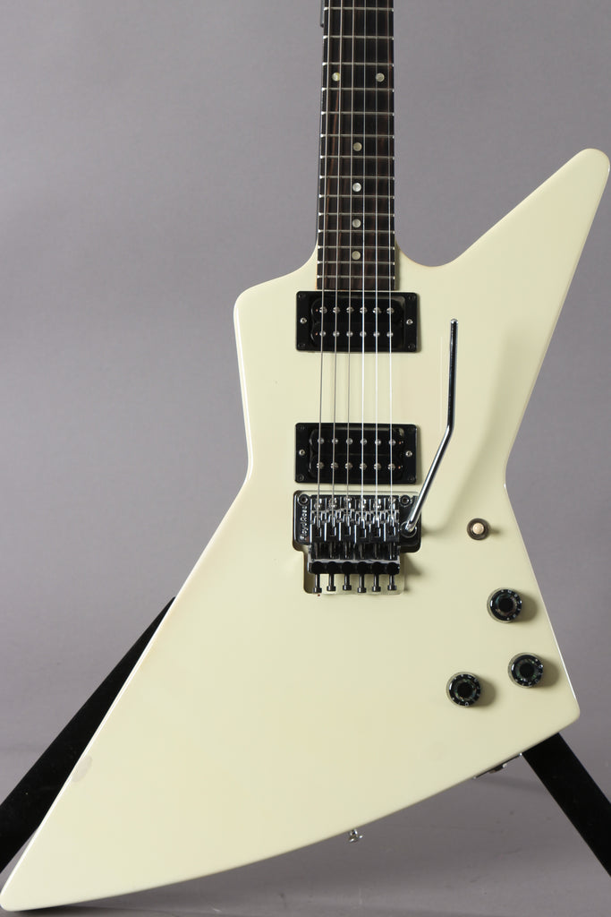 2011 Gibson 1984 Reissue Explorer with Floyd Rose Classic White