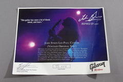 2006 Gibson Custom Shop John Sykes Les Paul Custom VOS Electric Guitar