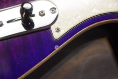 2005 Tom Anderson Hollow T Classic Contoured Translucent Purple Burst with Binding