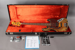 Fender Masterbuilt Yuriy Shishkov 60's Jazz Bass Heavy Relic & Burnt