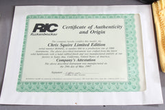 1997 Rickenbacker 4001CS Chris Squire Signature Bass Guitar #666/1000 ~Rare~