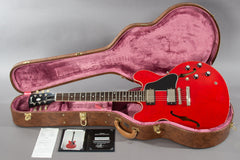 2017 Gibson Memphis Hand Select Top ‘61 ES-335 Gloss Sixties Cherry