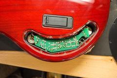 1996 Ernie Ball Musicman 20th Anniversary Stingray Quilt Top ~Video Of Guitar~