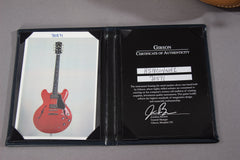 2017 Gibson Memphis Hand Select Top ‘61 ES-335 Gloss Sixties Cherry